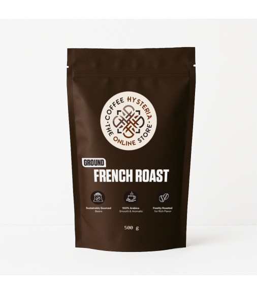 Whole Bean Coffee French Roast 500g