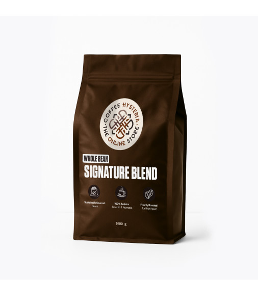 Whole Bean Coffee Signature Blend 1kg