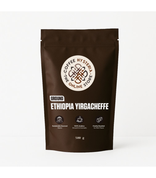 Ground Coffee Ethiopia Yirgacheffe 500g