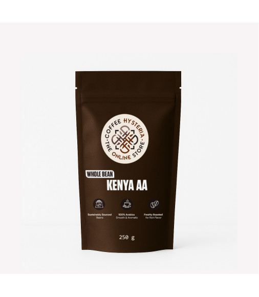 Whole Bean Coffee Kenya AA 250g