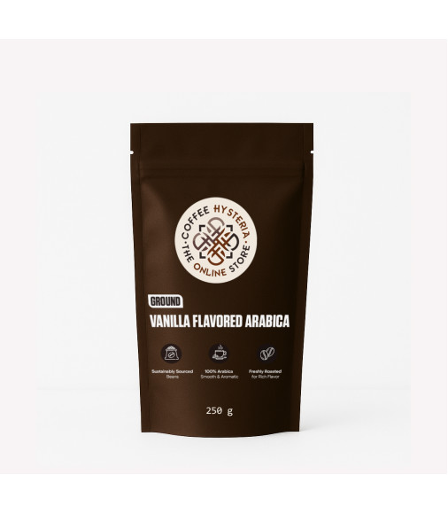 Ground Coffee Vanilla Flavored Arabica 250g