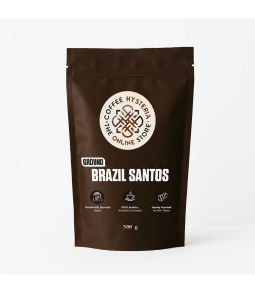Ground Coffee Brazil Santos 500g