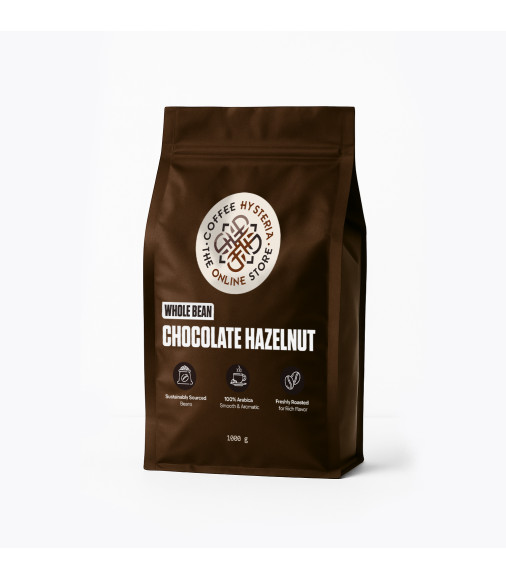 Whole Bean Coffee Chocolate Hazelnut 1kg